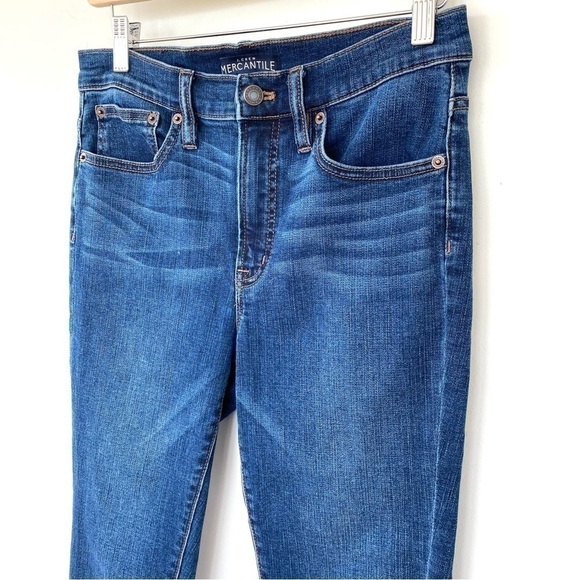 J. Crew Mercantile, high-rise skinny jeans with  stretch - Picture 2 of 12